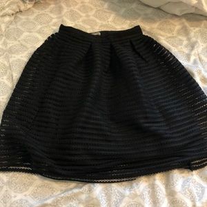 Black skirt